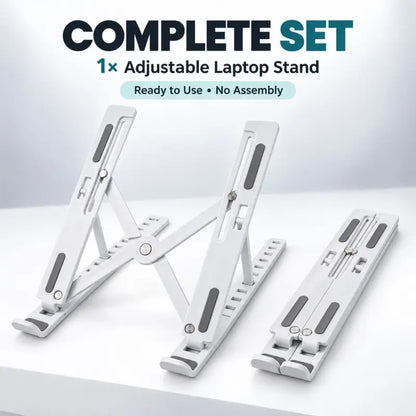 Foldable Adjustable Laptop Stand for Desk with Carry Bag