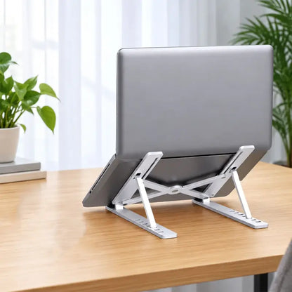 Foldable Adjustable Laptop Stand for Desk with Carry Bag